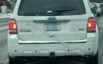2BY2GRL - Vanity License Plate by Busted Ride