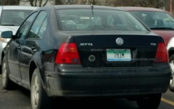7H3M - Vanity License Plate by Busted Ride
