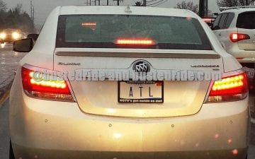 A T L - Vanity License Plate by Busted Ride