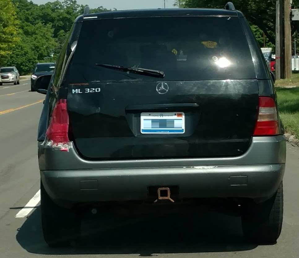 Mercedes-Benz ML 320 Rear Tail light - Busted by Busted Ride