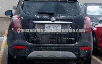 MOE MOE 1 - Vanity License Plate by Busted Ride