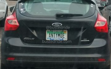 ANTYMOE - Vanity License Plate by Busted Ride