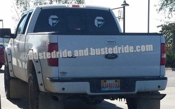 AT1TUDE - Vanity License Plate by Busted Ride