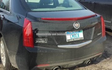 CMACK - Vanity License Plate by Busted Ride