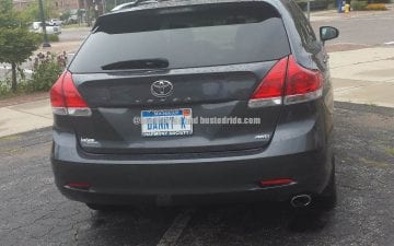 DANNY K - Vanity License Plate by Busted Ride