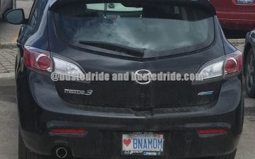 ❤BNAMOM – Mothers Day - Vanity License Plate by Busted Ride