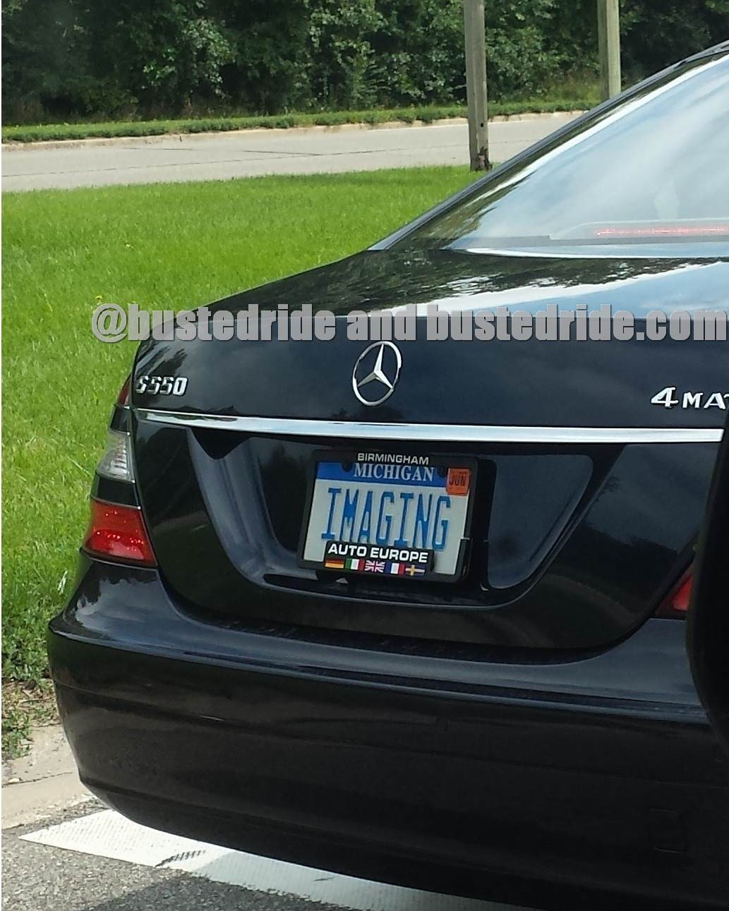 IMAGING - Vanity License Plate by Busted Ride