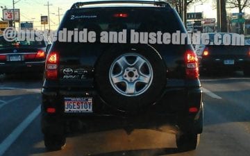 JGESTOY - Vanity License Plate by Busted Ride