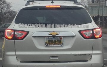 JMH4Evr - Vanity License Plate by Busted Ride
