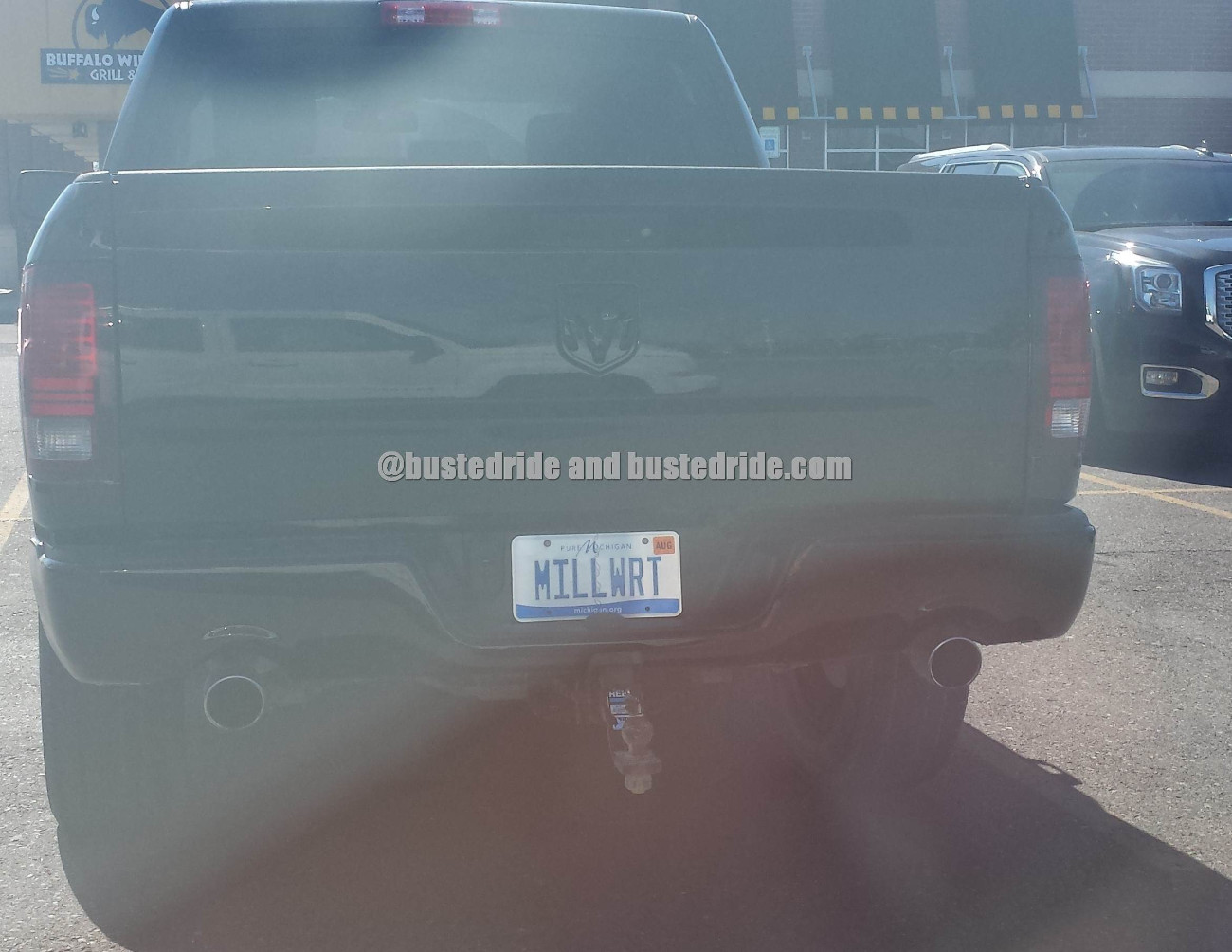 MILLWRT - Vanity License Plate by Busted Ride