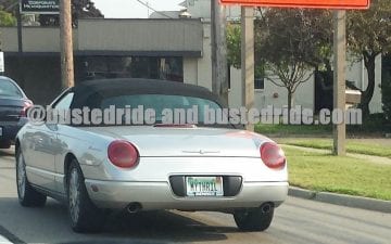 MyThril - Vanity License Plate by Busted Ride