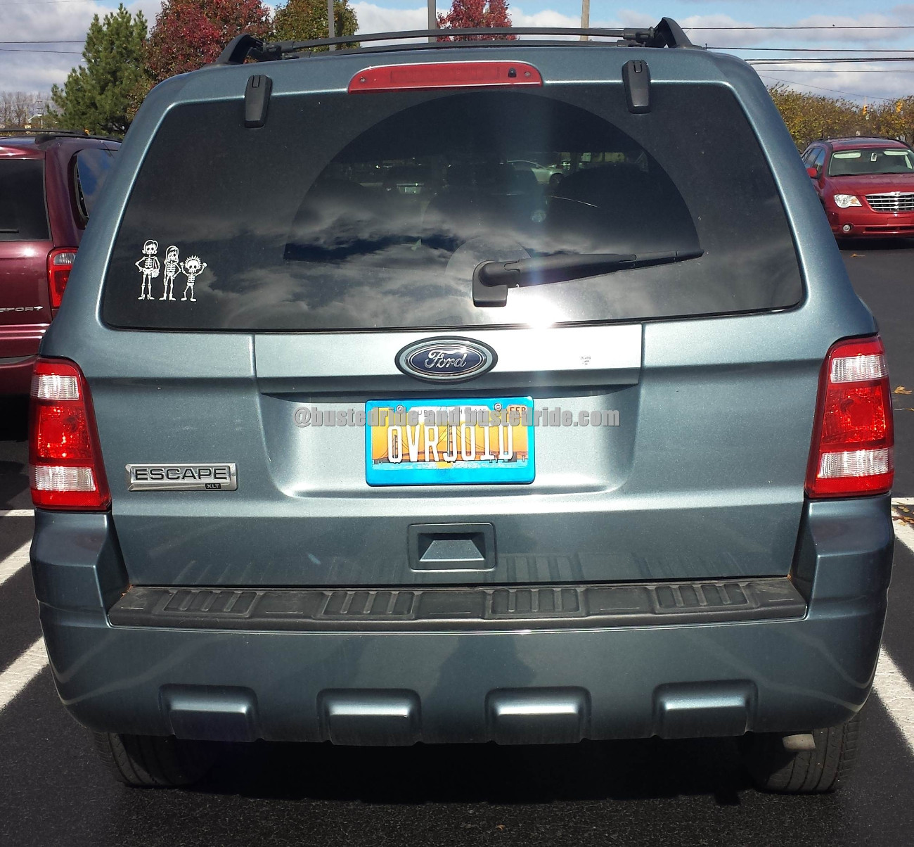 OVRJOID - Vanity License Plate by Busted Ride