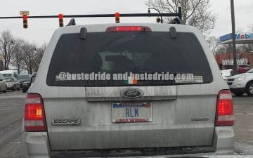 RLM - Vanity License Plate by Busted Ride