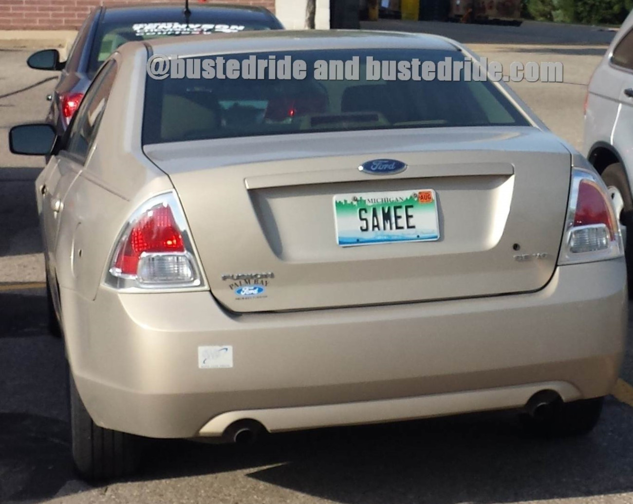 Samee - Vanity License Plate by Busted Ride