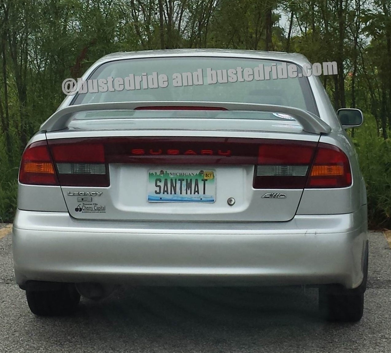 SANTMAT - Vanity License Plate by Busted Ride