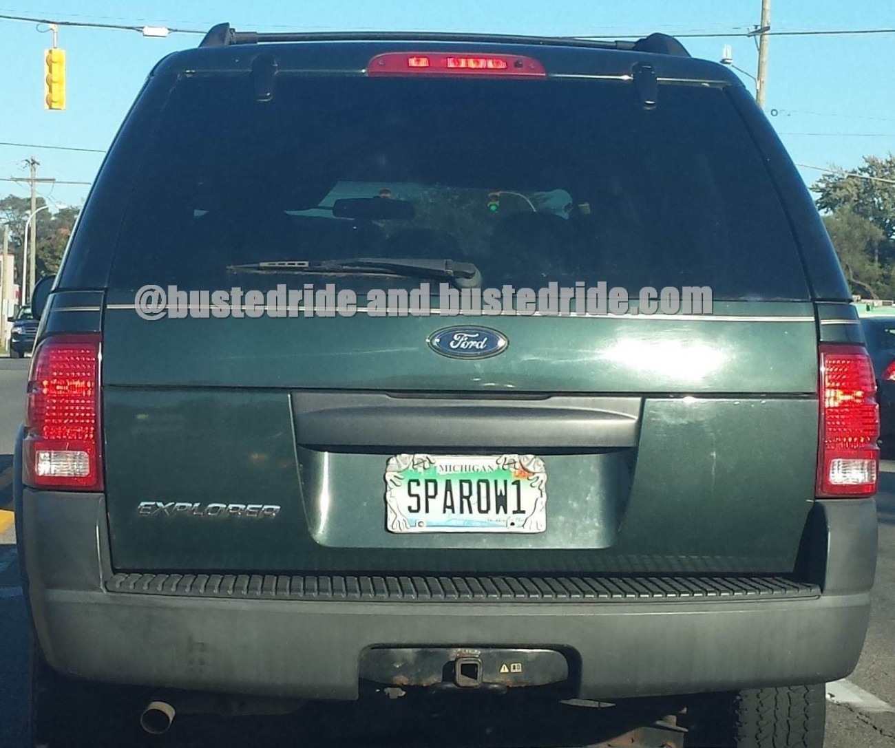 SPAROW1 - Vanity License Plate by Busted Ride