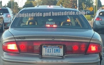 TaxTamr - Vanity License Plate by Busted Ride