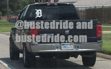 THAIL21 - Vanity License Plate by Busted Ride