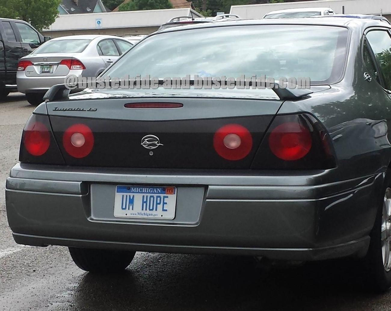 Um Hope - Vanity License Plate by Busted Ride