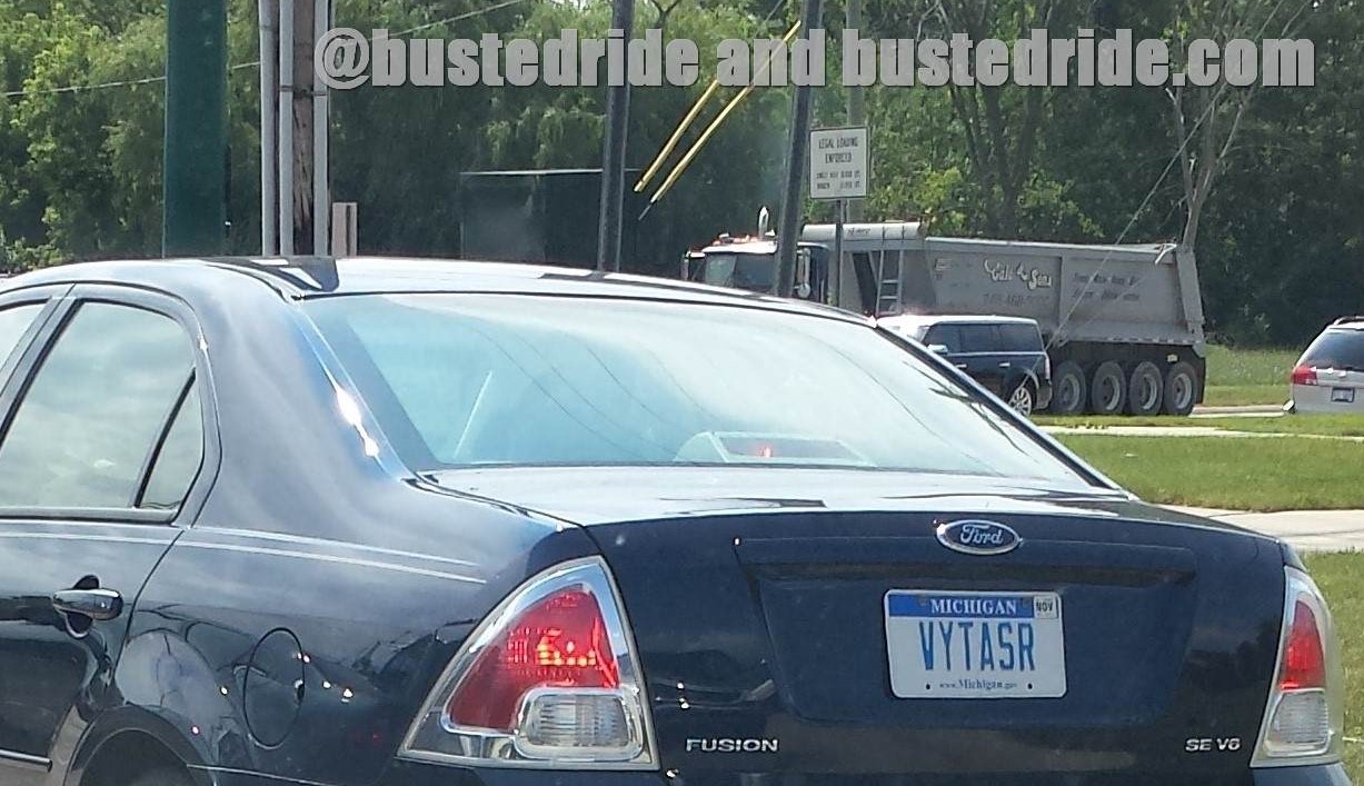 Vytasr - Vanity License Plate by Busted Ride