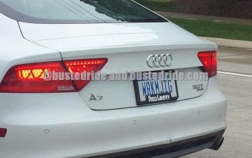 WRKMJIG - Vanity License Plate by Busted Ride