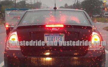 Xiotisa - Vanity License Plate by Busted Ride