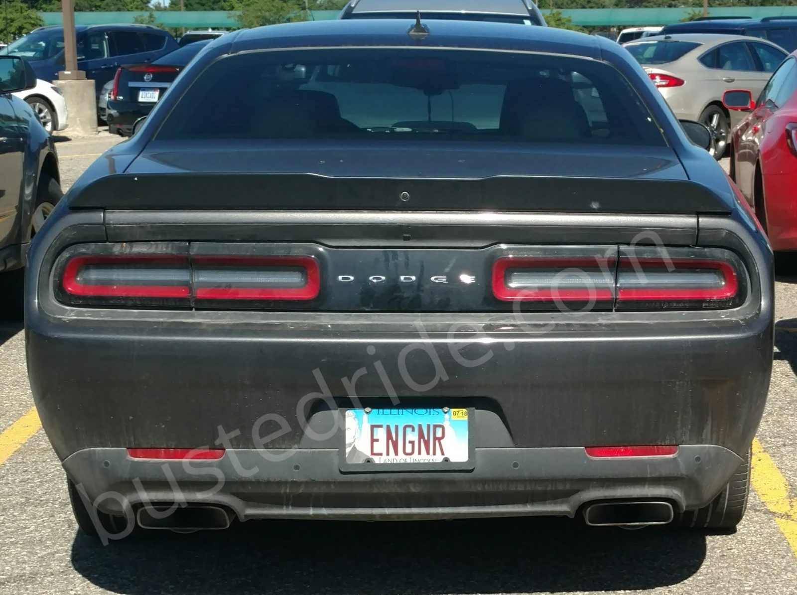 ENGNR - Vanity License Plate by Busted Ride