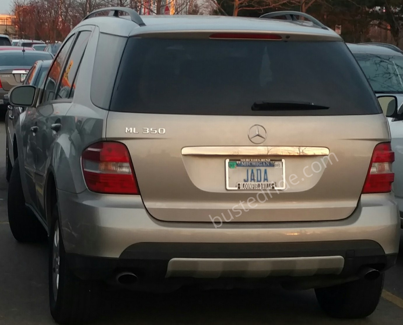 JADA - Vanity License Plate by Busted Ride