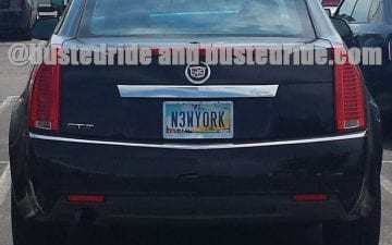 N3WY0RK - Vanity License Plate by Busted Ride