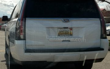 RDSIDE1 (MI) - Vanity License Plate by Busted Ride