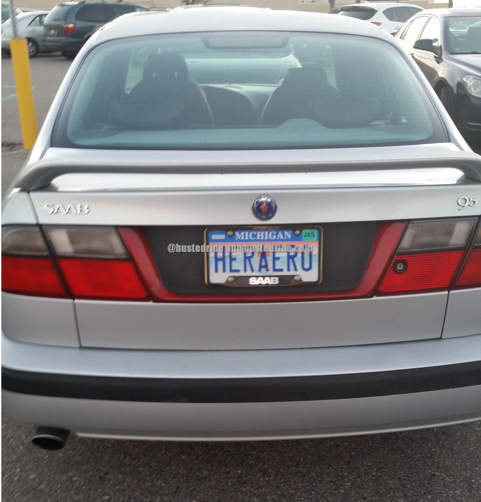 HERAERO - Vanity License Plate by Busted Ride