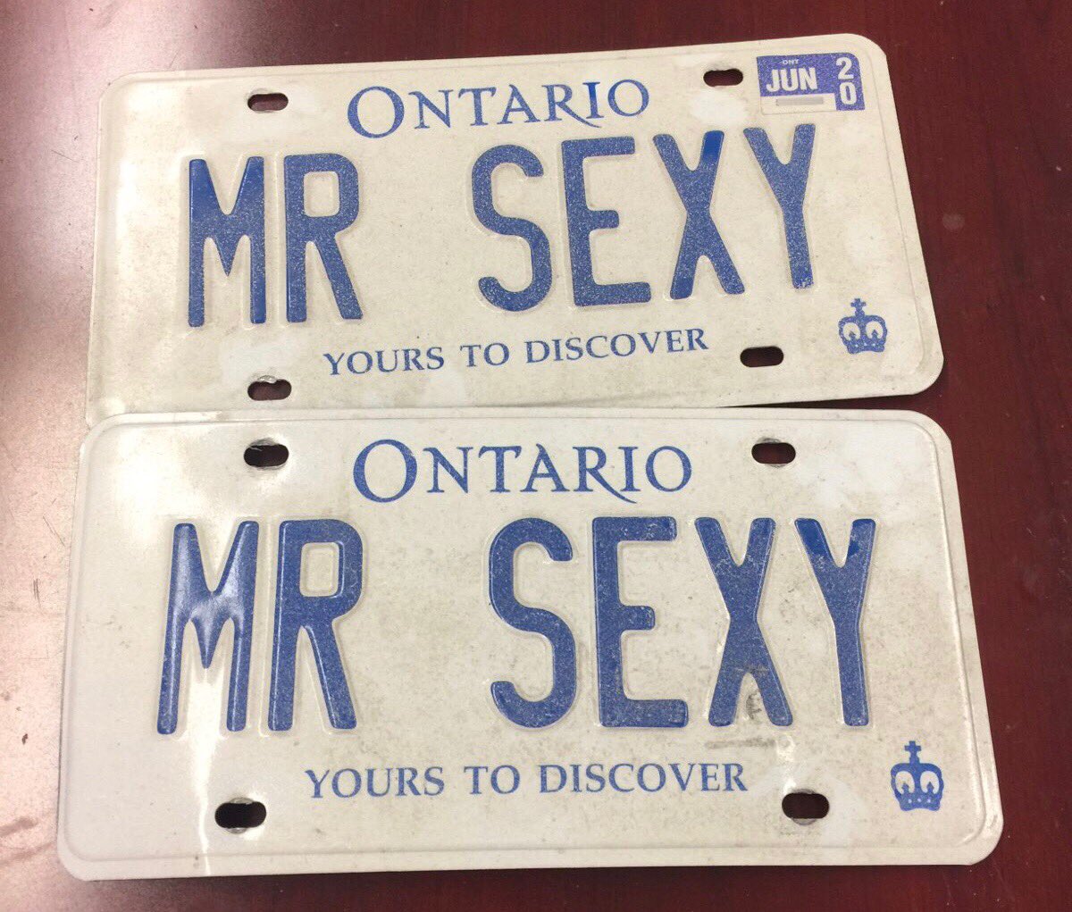 MR SEXY - Vanity License Plate by Busted Ride