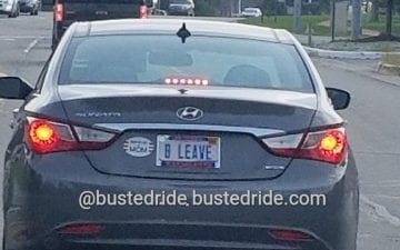 B Leave - User Submission by Busted Ride