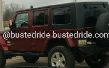 HER JK - Vanity License Plate by Busted Ride