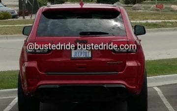 JEEP707 - Vanity License Plate by Busted Ride