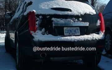 CUONTHET - Vanity License Plate by Busted Ride