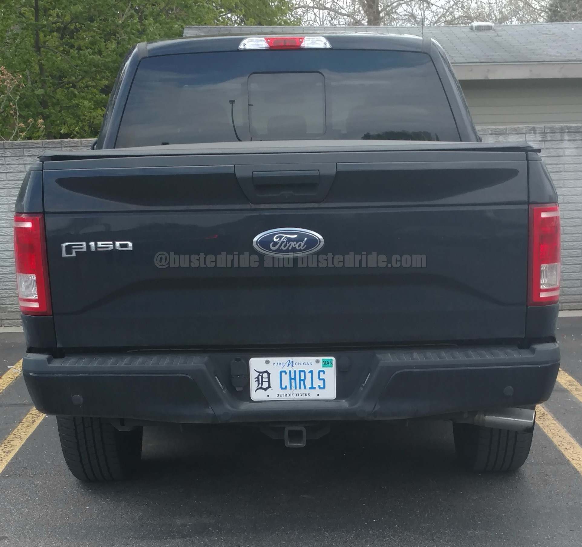 (D) CHR1S - Vanity License Plate by Busted Ride