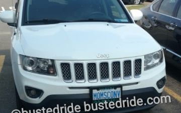 MOMSCONV - Vanity License Plate by Busted Ride