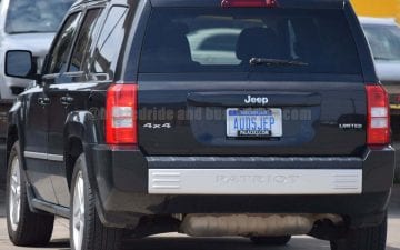 AUDSJEP - Vanity License Plate by Busted Ride