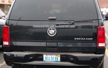 B1LSFAN - Vanity License Plate by Busted Ride