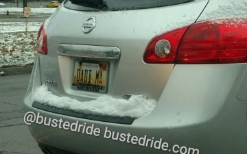 DADI MA - Vanity License Plate by Busted Ride
