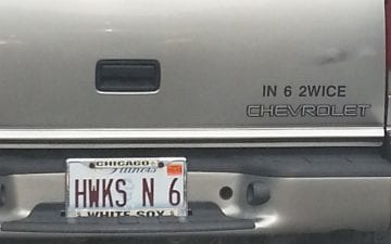 HWKS N 6 - Vanity License Plate by Busted Ride