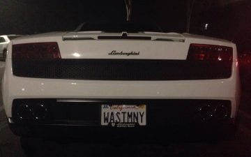 WASTMNY - Vanity License Plate by Busted Ride