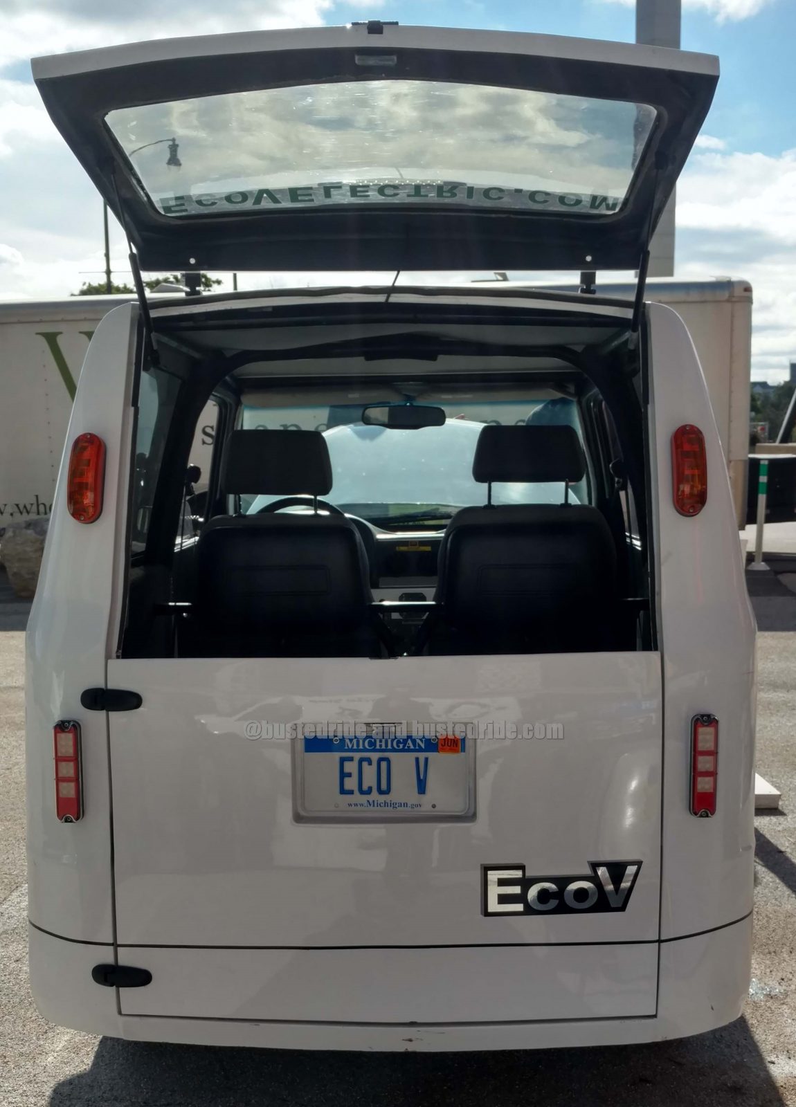 Eco V - Vanity License Plate by Busted Ride