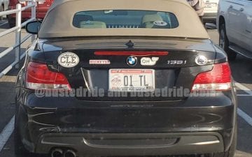 01 TL - Vanity License Plate by Busted Ride