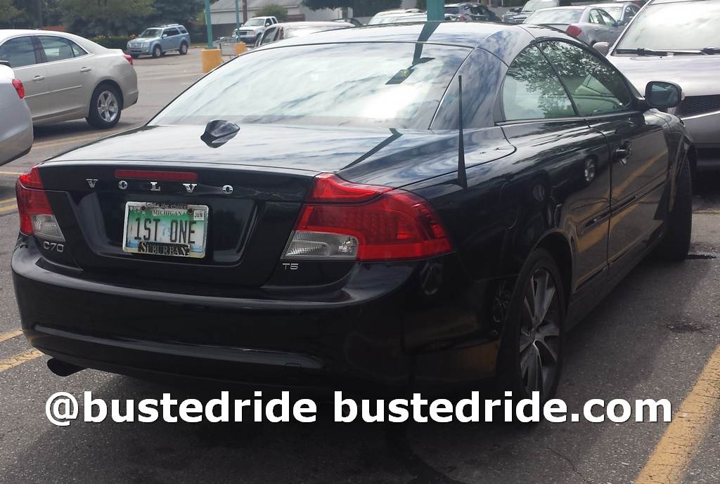 1ST ONE - Vanity License Plate by Busted Ride