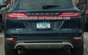 2 ENNS - Vanity License Plate by Busted Ride