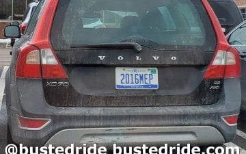 2016MEP - Vanity License Plate by Busted Ride