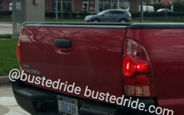 2DACABN - Vanity License Plate by Busted Ride