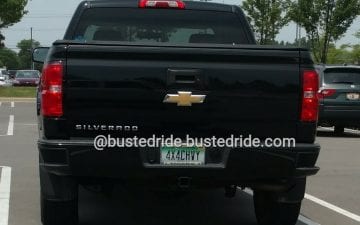 4X4CHVY - Vanity License Plate by Busted Ride